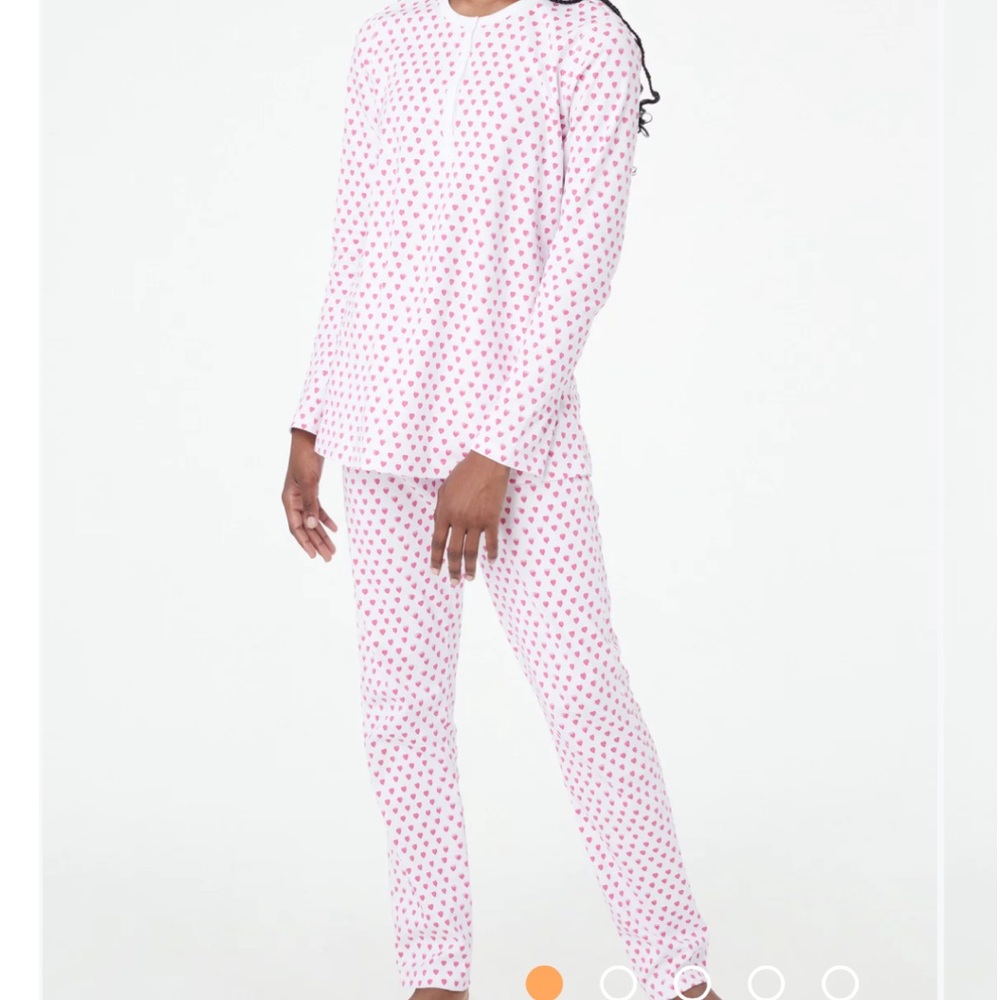 Roller Rabbit heart pajamas small